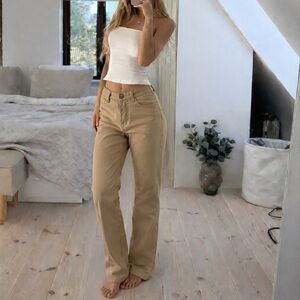 American Eagle Outfitters Tan Next Level Flex Khaki